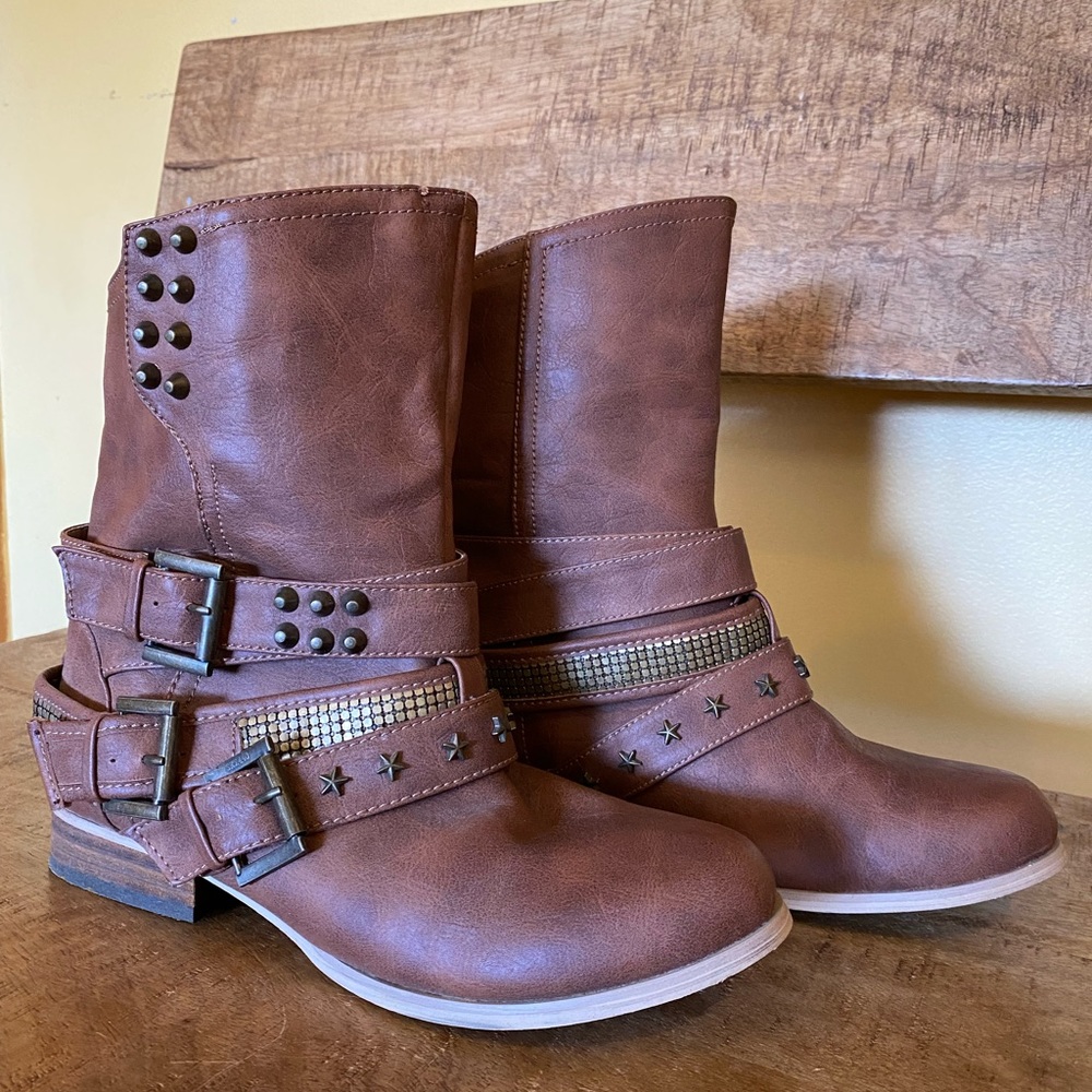 Not Rated studded ankle boot, Never worn.